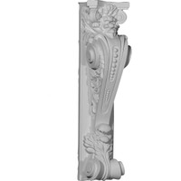 8 1/4"W x 6 7/8"D x 28 1/8"H Fairfax Corbel