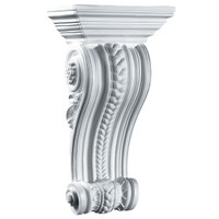 9 1/2"W x 5 1/2"D x 17 3/8"H Alexandria Rope Center Corbel