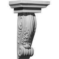 11 5/8"W x 8 5/8"D x 20 1/4"H Strasbourg Corbel