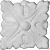 3 7/8"W x 3 7/8"H x 1"P Odessa Rosette