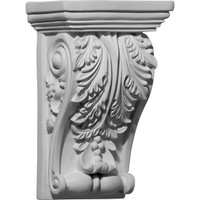 5 1/4"W x 3 1/4"D x 8 3/8"H Edinburgh Corbel