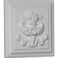 4 3/4"W x 4 3/4"H x 3/4"P Versailles Ribbon Rosette