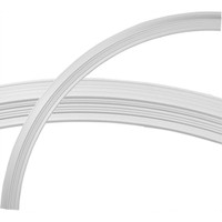 69"OD x 62 3/4"ID x 3 1/8"W x 1 1/4"P Chesterfield Ceiling Ring (1/4 of complete circle)