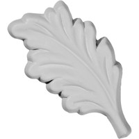 1 5/8"W x 3 1/8"H x 1/4"P Leaf Center Onlay