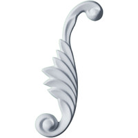 2"W x 7 1/2"H x 3/4"P Wings Onlay, Left