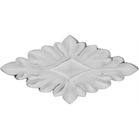 6 3/4"W x 3 1/8"H x 5/8"P Quentin Diamond Center Onlay