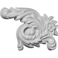 4 1/4"W x 7"H x 7/8"P Zephyr Onlay, Left