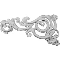 15 3/8"W x 8 3/8"H x 1"P Avery, Left Onlay