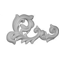 11 3/4"W x 6 3/8"H x 1"P Dijon Onlay, Left