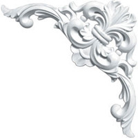12"W x 12"H x 7/8"P Odessa Corner Onlay