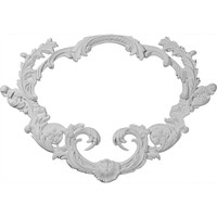 26"W x 16 1/2"H x 1"P Turin Center Onlay