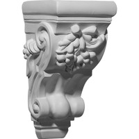 4 5/8"W x 5 1/2"D x 9 3/8"H Cherry Cluster Corbel