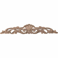 36 1/2"W x 6 1/4"H x 1"D Large Farmingdale Center with Scrolls, Lindenwood