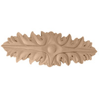 5"W x 2"H x 5/8"D Small Oxford Center, Alder