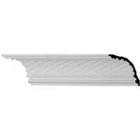 6"H x 6"P x 8 3/8"F x 94 1/2"L Brightton Large Crown Moulding