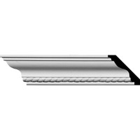 2"H x 2"P x 2 3/4"F x 94 1/2"L Edinburgh Traditional Crown Moulding