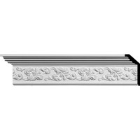 5 1/2"H x 2 1/4"P x 6"F x 94 1/2"L Richmond Crown Moulding