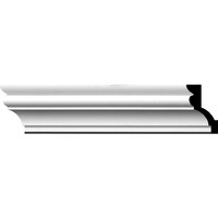 2 7/8"H x 1 7/8"P x 3 1/2"F x 94 1/2"L Asa Smooth Crown Moulding
