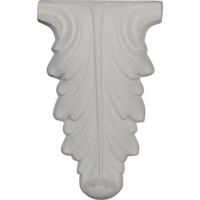 6 3/8"W x 10 3/8"H x 2"P Leaf Drop Onlay