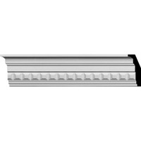 3 1/2"H x 1 7/8"P x 4"F x 94 1/2"L Sequential Crown Moulding