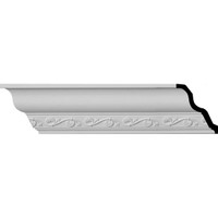 3 1/2"H x 3 3/8"P x 4 3/4"F x 96"L, (3 1/4" Repeat), Cornelia Crown Moulding