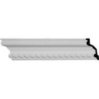 4 1/8"H x 2 1/4"P x 4 5/8"F x 96 1/8"L Jackson Crown Moulding