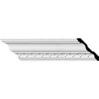 4 1/4"H x 4 1/4"P x 6 1/8"F x 94 1/2"L, (1 5/8" Repeat), Charlotte Crown Moulding