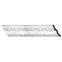 7"H x 5"P x 8 5/8"F x 96"L Zephyr with Egg & Dart Crown Moulding