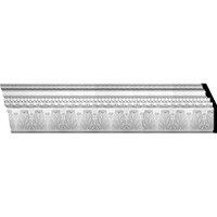 11 7/8"H x 4"P x 12 5/8"F x 96"L Chesterfield Dentil & Egg Crown Moulding