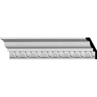 3"H x 1 1/2"P x 3 3/8"F x 94 5/8"L Egg & Dart Crown Moulding