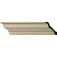 4 7/8"H x 4 3/4"P x 6 3/4"F x 96"L Lanarkshire Carved Wood Crown Moulding
