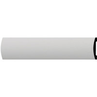 6 7/8"H x 1 3/8"P x 96"L Flat Trim