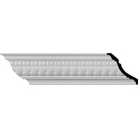4 1/8"H x 4 1/4"P x 5 7/8"F x 95 7/8"L, (1 1/4" Repeat), Dublin Crown Moulding