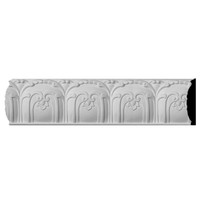4 7/8"H x 7/8"P x 96"L, (4 3/4" Repeat),  Sheffield Chair Rail