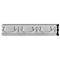4 3/8"H x 3/4"P x 96"L (6 3/8" Repeat) Federal Chair Rail