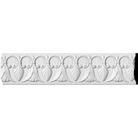 6 3/4"H x 3/4"P x 96"L, (6" Repeat), Springtime Chair Rail