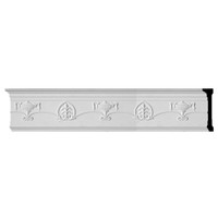 7 1/2"H x 1 3/4"P x 96"L, (13 3/4" Repeat), Harrington Urn Chair Rail