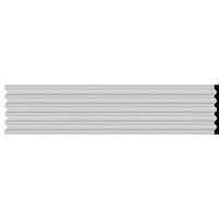12 5/8"W x 78 3/4"H x 1 1/8"D Fluted Casing