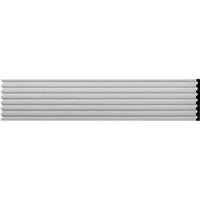 17 3/4"W x 94 1/2"H x 1 1/2"D Reeded Casing