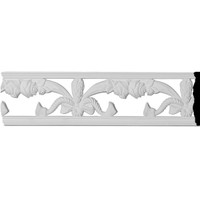 3 7/8"H x 3/8"P x 96"L Fairfax Pierced Moulding