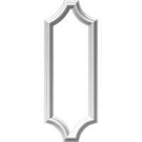 8"W x 24"H x 1/2"P Ashford Molded Scalloped Picture Frame Panel