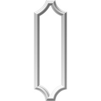 8"W x 28"H x 1/2"P Ashford Molded Scalloped Picture Frame Panel
