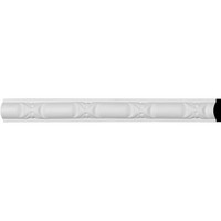 1"H x 1/4"P x 94 1/2"L Valeriano Bead & Barrel Panel Moulding
