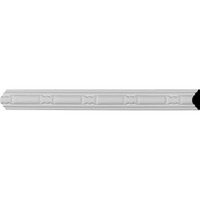7/8"H x  3/8"P x 94 1/2"L Odessa Bead & Barrel Panel Moulding