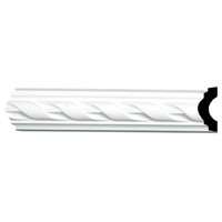 1 5/8"H x 3/4"P x 94 1/2"L Jackson French Ribbon Panel Moulding