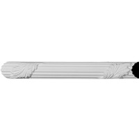 1 3/4"H x 1 1/8"P x 94 1/2"L Reeded Acanthus Leaf Panel Moulding