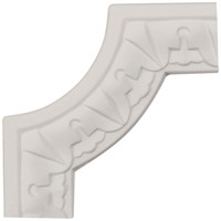 4"W x 4"H x 1/2"P Nexus Acanthus Leaf Panel Moulding Corner
