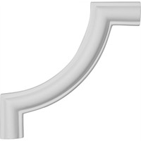 5 1/8"W x 5 1/8"H Traditional Panel Moulding Corner