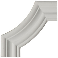 6"W x 6"H x 5/8"P Oxford Panel Moulding Corner