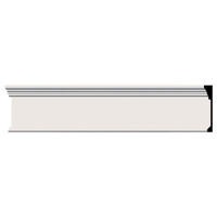 7 3/4"H x 1 1/8"P x 96"L Odessa Panel Moulding